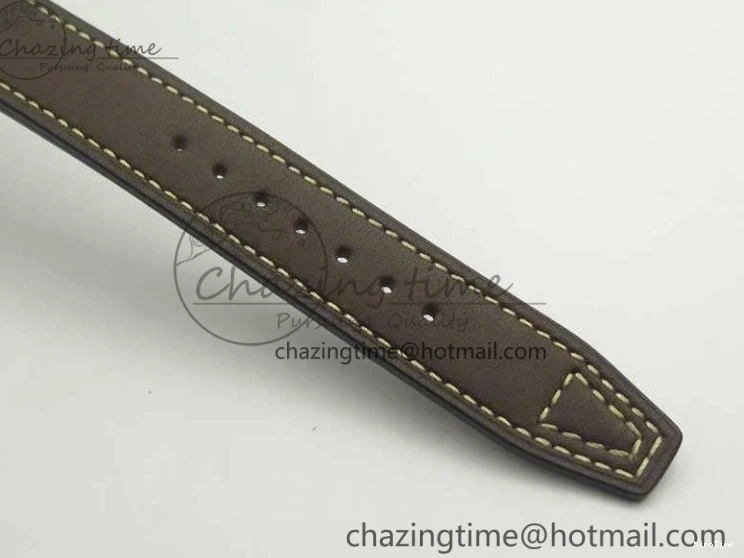 MIROTIME 0228 Big Pilot IW501004 Titanium ZF 1:1 Best Edition Black Dial On Brown Leather Strap A ZeroBulk 7212